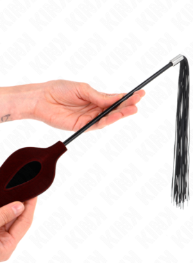 KINK - ROSE SHAPE SILICONE TASSEL WHIP 45 CM