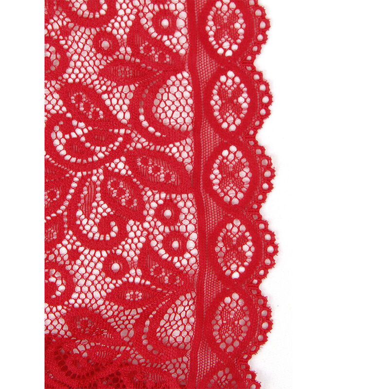 SUBBLIME - 953881 OPEN CUP BODYSUIT RED L/XL - Image 6