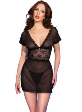 CHILIROSE - CR 4830 BABYDOLL BLACK S