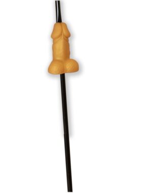 DIABLO PICANTE - GOLDEN PENIS SHAPED STRAW