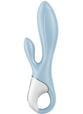 SATISFYER - AIR PUMP BUNNY 1 INFLATABLE RABBIT VIBRATOR BLUE
