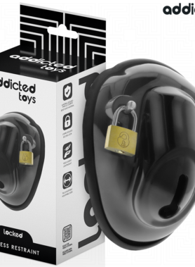 ADDICTED TOYS LOCKED - KEYLESS RESTRAINT PENIS CAGE 11.5 CM