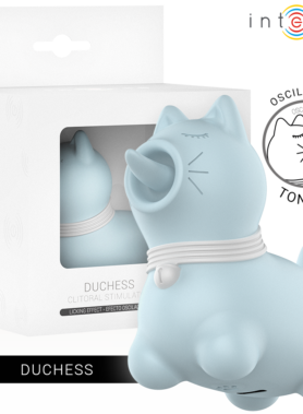INTENSE - DUCHESS STIMULATOR WITH ROTATING TONGUE 360º BLUE