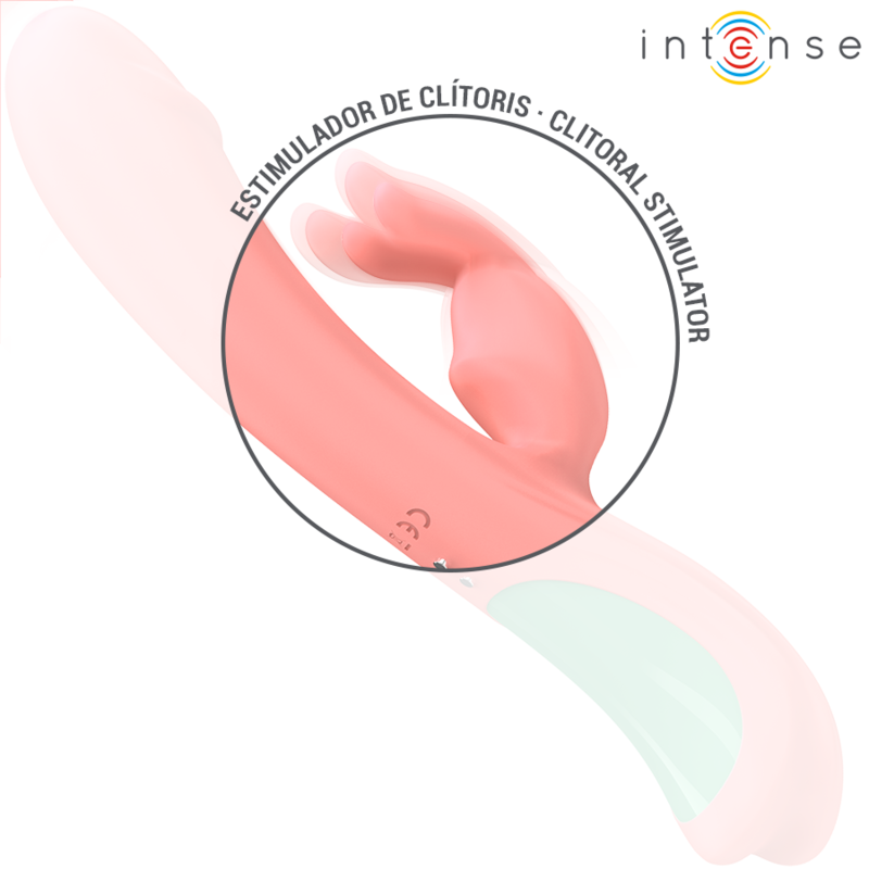 INTENSE - RACHEL RABBIT VIBRATOR 5 VIBRATIONS PINK - Image 5