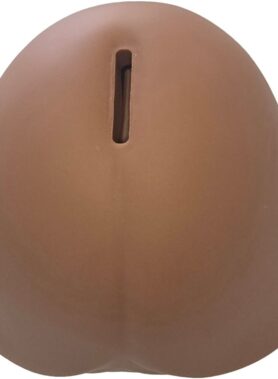 DIABLO PICANTE - PIGGY BANK IN THE SHAPE OF A GLANS DARK TONE