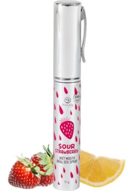 SECRETPLAY - SOUR STRAWBERRY ORAL SEX SPRAY