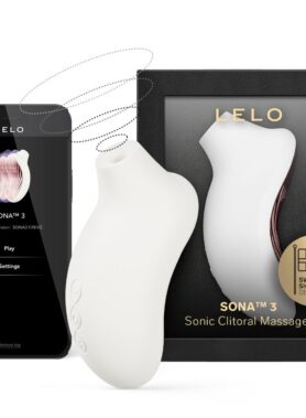 LELO - SONA 3 SONIC CLITORAL MASSAGER CREAM