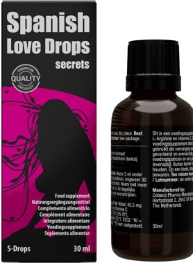 COBECO - SPANISH LOVE DROPS SECRETS LOVE DROPS 30 ML