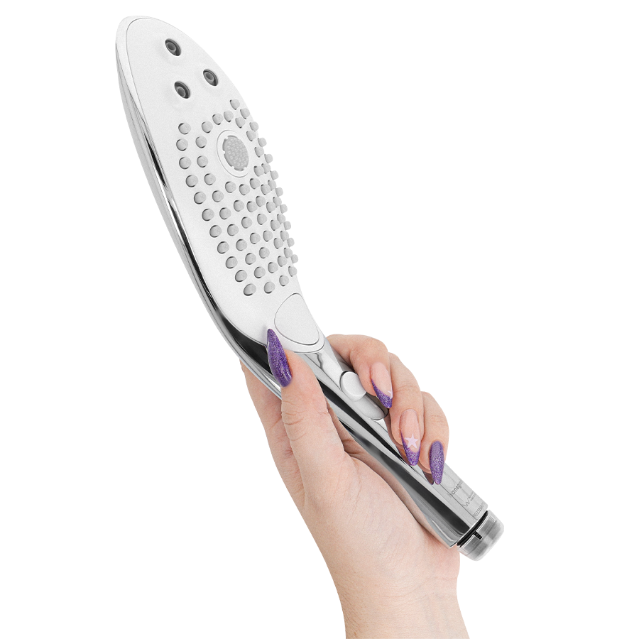 WOMANIZER - WAVE CLITORAL STIMULATING SHOWER HEAD CHROME - Image 4