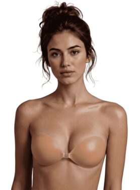 BYE-BRA - BARELY THERE BRA BEIGE CUP C