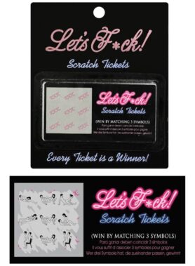 KHEPER GAMES - LET’S F*CK! SCRATCH TICKETS