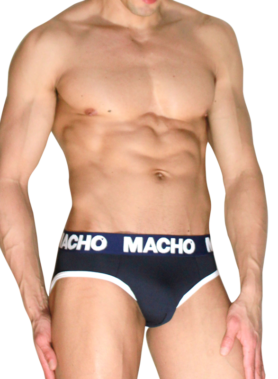 MACHO - MCH008 NAVY BLUE CLASSIC SLIP XL