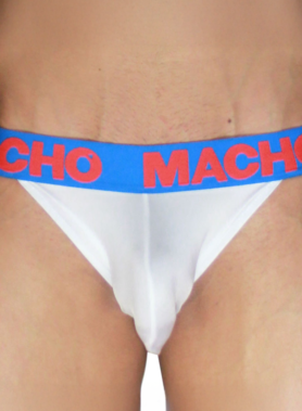 MACHO - MX29AZ WHITE JOCK + DARK BLUE M