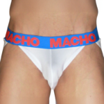 MACHO - MX29AZ WHITE JOCK + DARK BLUE XL