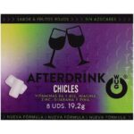 WUG After Drink – The functional chewing gum that helps you regain energy after a night out. BLISTER OF 8 UNITS