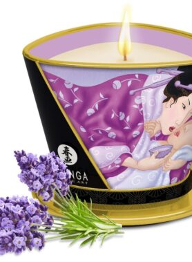 SHUNGA - MASSAGE CANDLE LAVANDER 170 ML