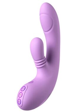FANTASY FOR HER - INTIMOTION FLUTTER PRO PURPLE G-SPOT & CLITORAL RABBIT VIBRATOR