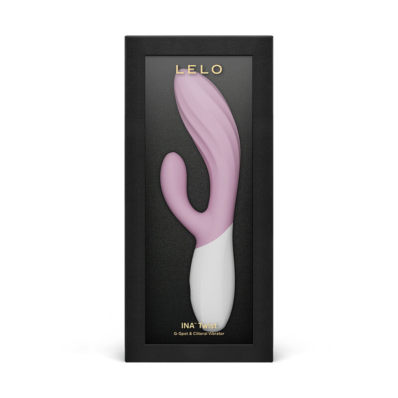 LELO - INA TWIST DOUBLE VIBRATOR RABBIT FOR G-SPOT AND CLITORIS PINK - Image 4