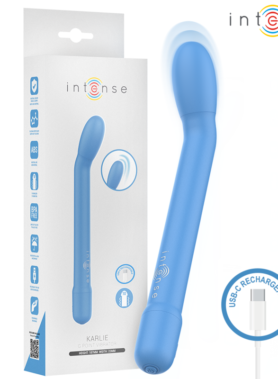 INTENSE - KARLIE RECHARGEABLE G-SPOT STIMULATOR BLUE
