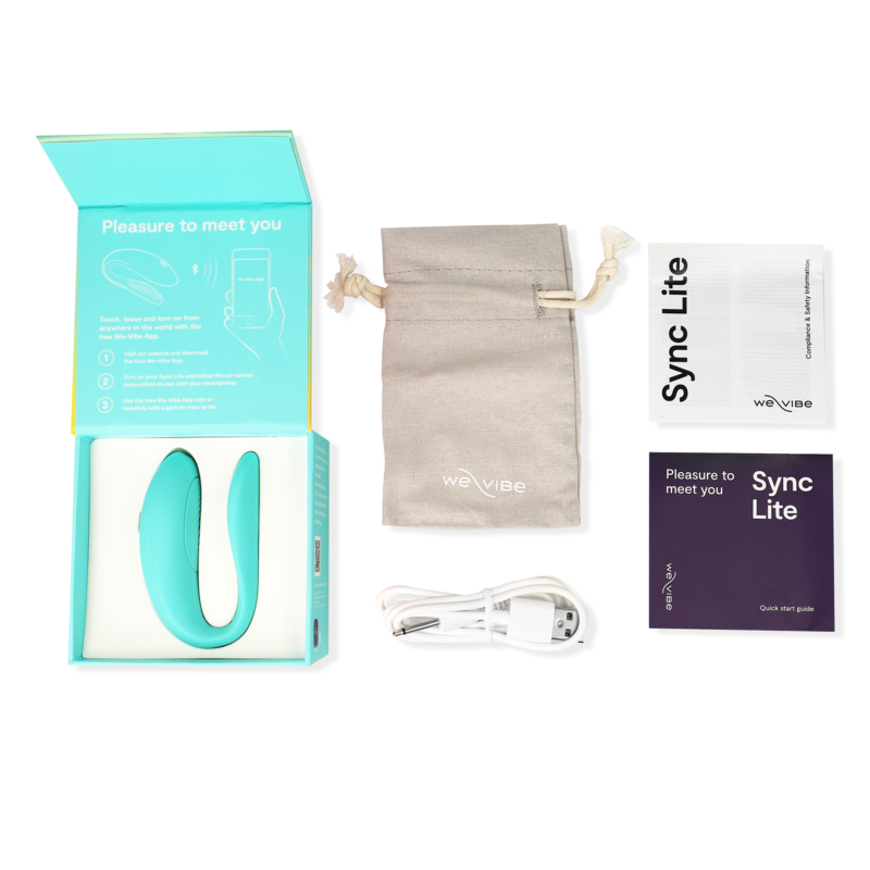 WE-VIBE - SYNC LITE CLITORIS STIMULATOR TURQUOISE - Image 5