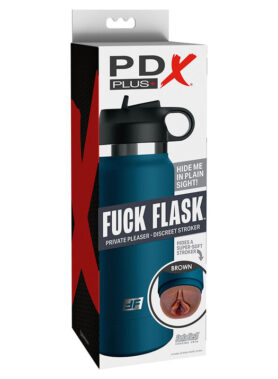 PDX PLUS - FUCK FLASK VAGINE DISCRET STROKER BROWN MODEL 1