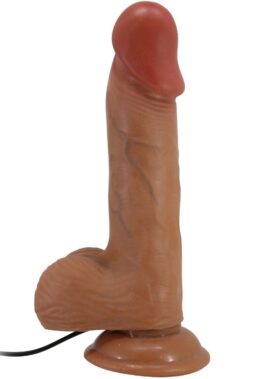 BAILE - CATOBLEPAS REALISTIC VIBRATOR 20.6 CM FLESH REMOTE CONTROL