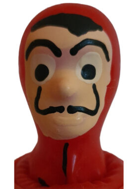 CONDOMERIE - HANDPAINTED NOVELTY CONDOMS DALI MASK