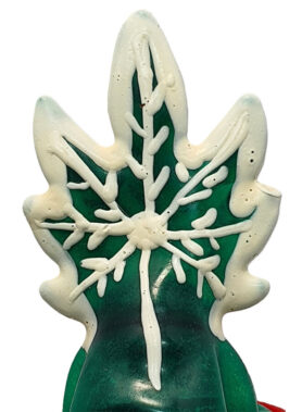 CONDOMERIE - HANDPAINTED NOVELTY CONDOMS CANNABIS MODEL 2