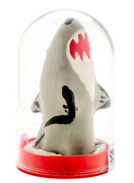 CONDOMERIE - HANDPAINTED NOVELTY CONDOMS SHARK MODEL 1