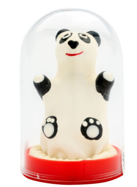 CONDOMERIE - HANDPAINTED NOVELTY CONDOMS PANDA MODEL 1