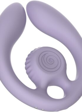 SNAIL VIBE - GIZI DUO COUPLES STIMULATOR REMOTE CONTROL LILAC