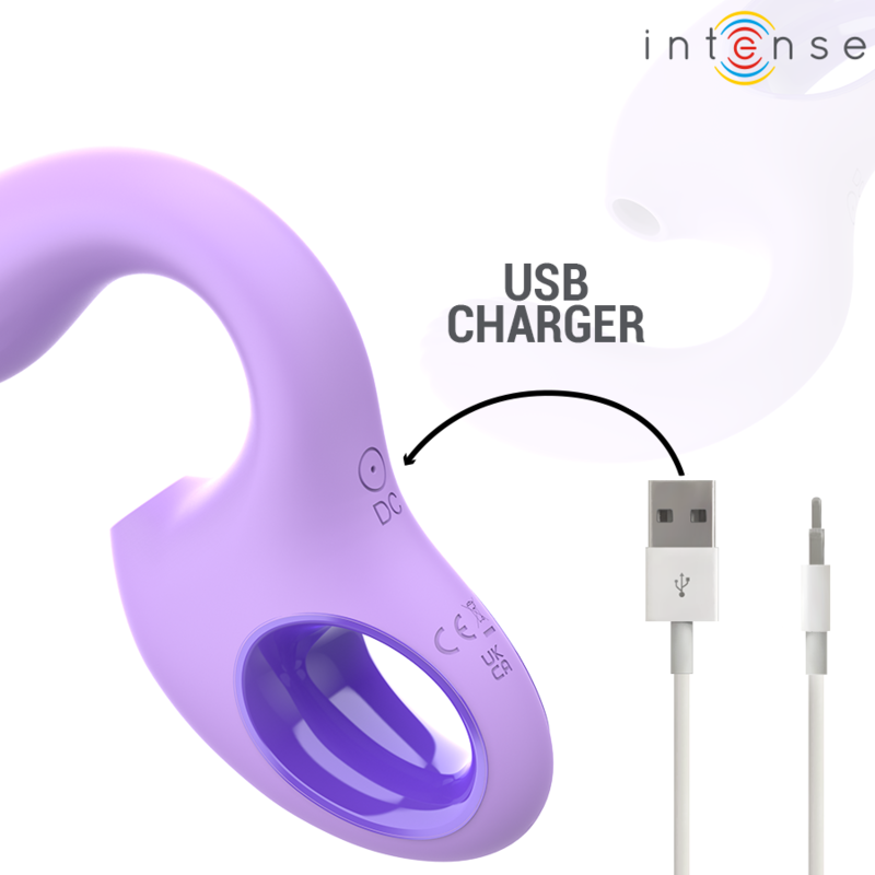 INTENSE - BAXTER VIBRATOR & STIMULATOR VIOLET - Image 7