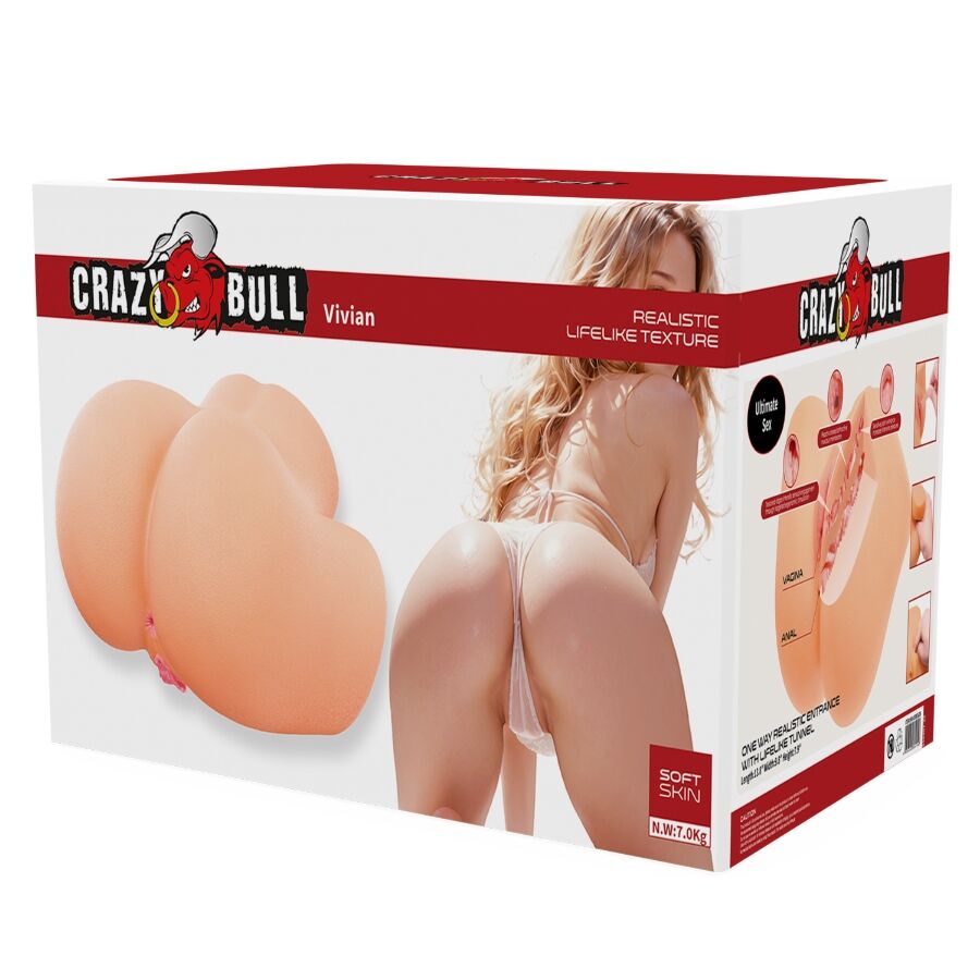 CRAZY BULL - VIVIAN REALISTIC FEMALE REAR VAGINA AND ANAL 7 KG - Image 6