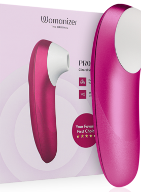 WOMANIZER - PRO VIBRANT CLITORAL STIMULATOR PINK