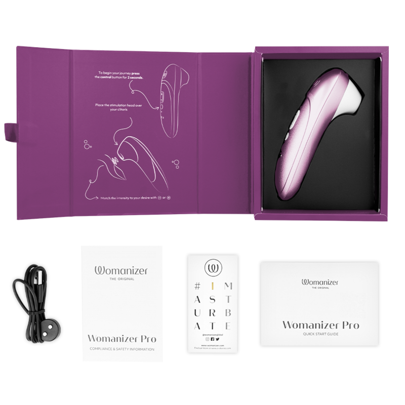 WOMANIZER - PRO VIBRANT CLITORAL STIMULATOR LILAC - Image 6