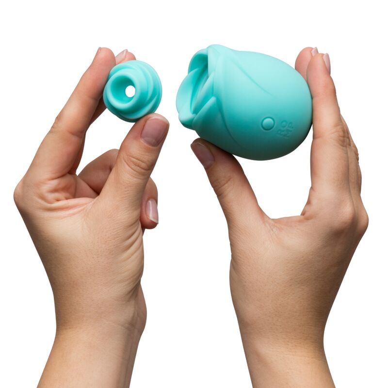 ROMP - ROSE GLOW CLITORAL SUCTION TOOL GLOW IN THE DARK - Image 2