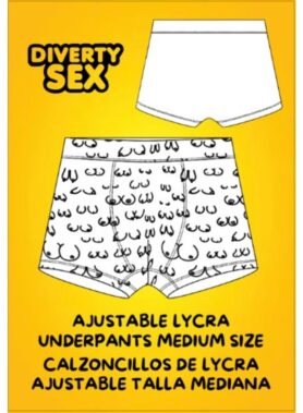 DIABLO PICANTE - BREASTS UNDERWEAR MEDIUM SIZE