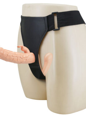 BAILE - CHARLOTTE HOLLOW DOUBLE PENETRATION STRAP-ON FLESH