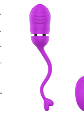 INTENSE - SOOKIE REMOTE CONTROL VIBRATING EGG PURPLE