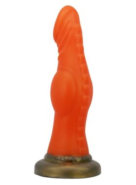 POWER MONSTERS - BLAZEHEART CHARGER FANTASY SILICONE DILDO 18.5 CM Ø 4.5 CM