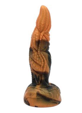 POWER MONSTERS - TYRANNOSAURUS BICOLOR FANTASY SILICONE DILDO 20.5 CM Ø 5 CM
