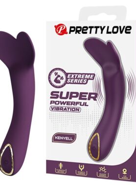 PRETTY LOVE - KENYELL RECHARGEABLE VIBRATOR 10 FUNCTIONS PURPLE