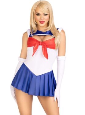 LEG AVENUE - COSTUME SEXY SAILOR MULTICOLOR M