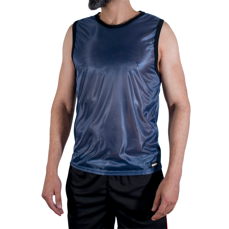 MACHO - NAVY BLUE T-SHIRT L/XL