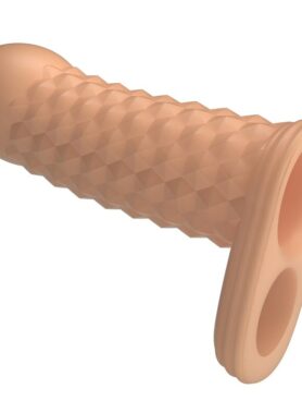 PRETTY LOVE - WOLFRAM PENIS EXTENSION SLEEVE 11.5 CM Ø 3.8 CM NATURAL