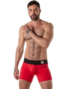 LOCKER GEAR - WIDE WAISTBAND TRUNK RED L