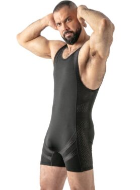 LOCKER GEAR - OPEN ACCESS SINGLET BLACK M