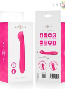 INTENSE - PATY VIBRATOR 19 CM FLEXIBLE 10 VIBRATIONS MODEL 2 PINK