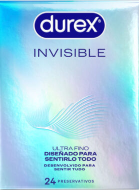 DUREX - ULTRA THIN INVISIBLE CONDOMS 24 UNITS