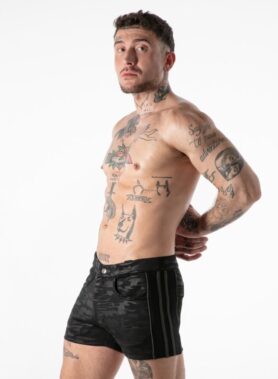 LOCKER GEAR - FULL MILITARY ACCESS SHORT BLACK M